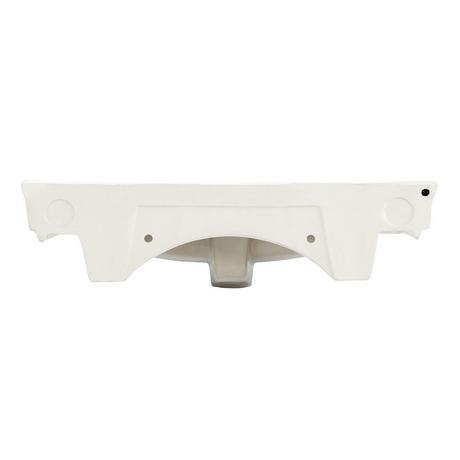 Traditional Porcelain Wall-Mount Sink