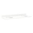61" x 22" x 3cm Quartz Vanity Top w/ Backsplash - 8" Faucet Holes - Double Sink 18 Cutouts - Undermo, , large image number 0