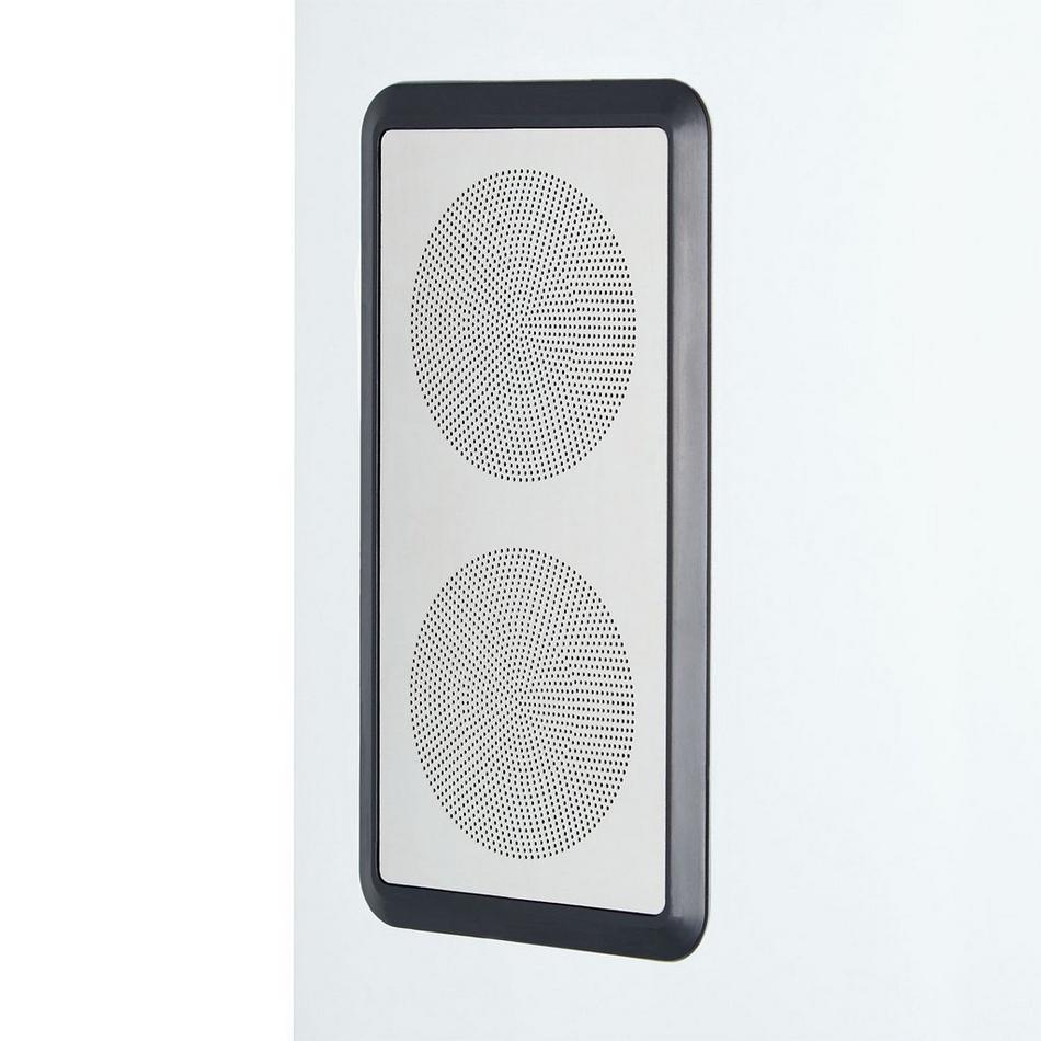 Seren Lighted Medicine Cabinet with Tunable LED and Wireless Speaker, , large image number 19
