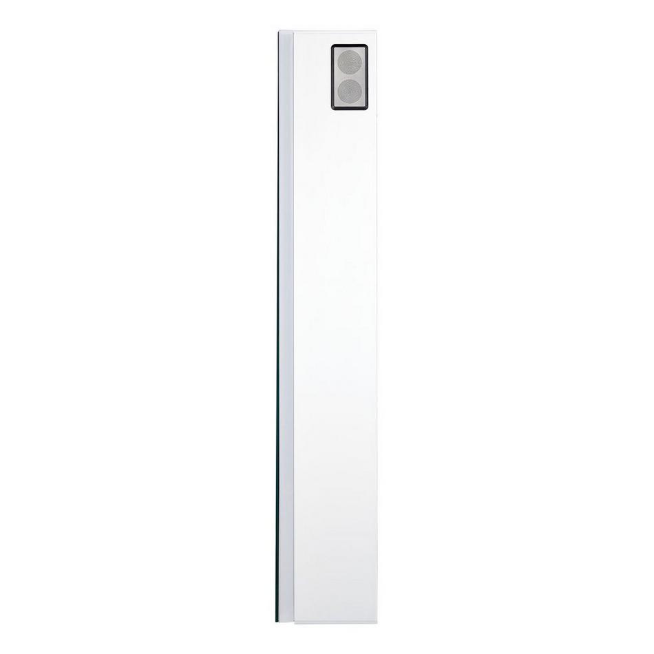 Leda Lighted Medicine Cabinet with Tunable LED and Wireless Speaker, , large image number 9