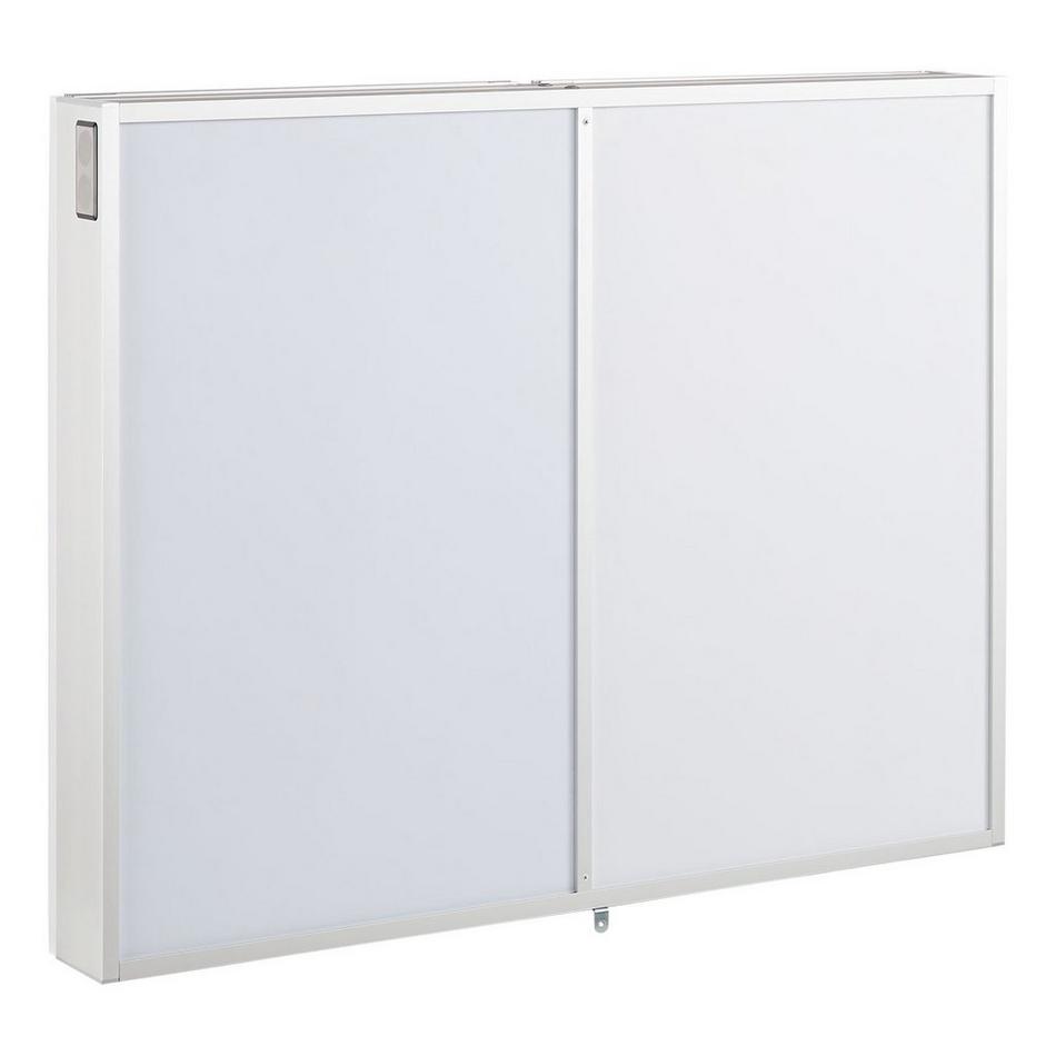 Leda Lighted Medicine Cabinet with Tunable LED and Wireless Speaker, , large image number 11