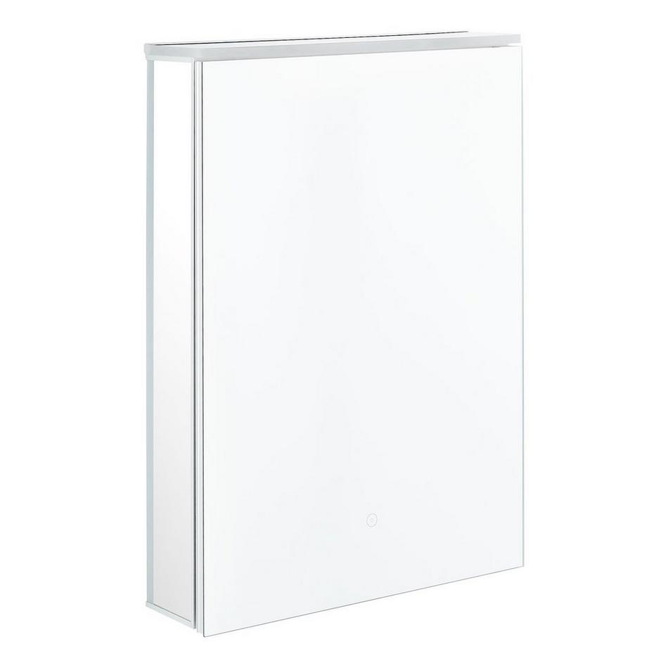 20" Pallas Lighted Medicine Cabinet with Tunable LED and Electrical Outlet, , large image number 4
