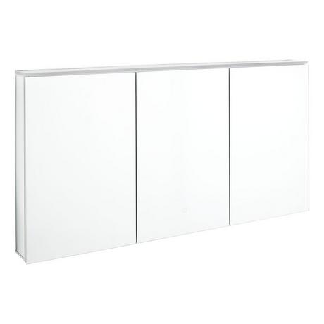 Pallas Lighted Medicine Cabinet with Tunable LED and Electrical Outlet