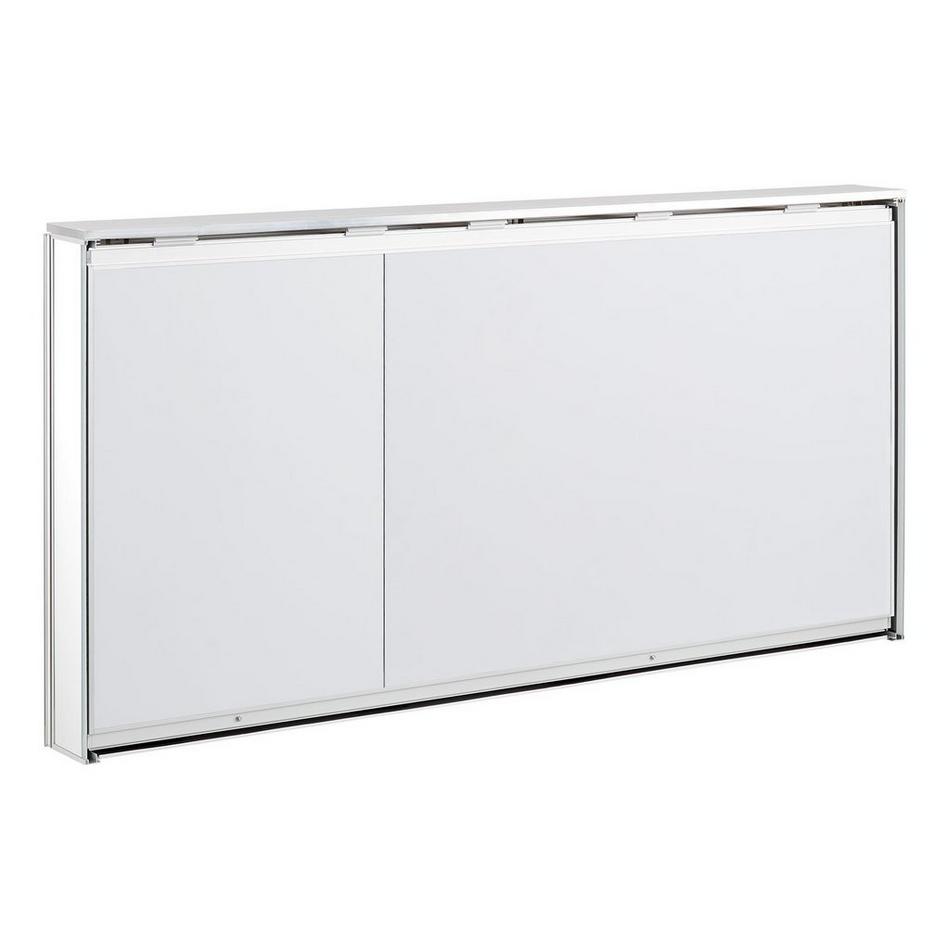 53" Pallas Lighted Medicine Cabinet with Tunable LED and Electrical Outlet, , large image number 6