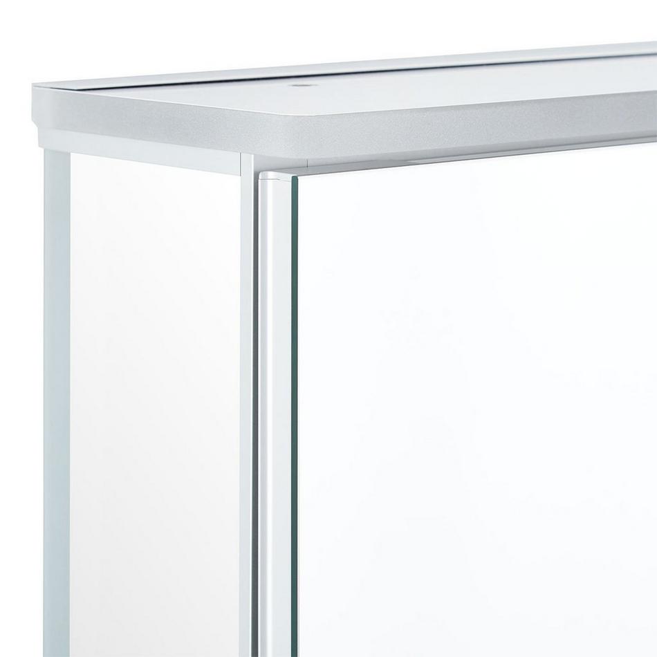 53" Pallas Lighted Medicine Cabinet with Tunable LED and Electrical Outlet, , large image number 7