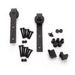 60" Hal Barn Door Hardware Kit - Black, , large image number 1