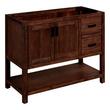 42" Morris Console Vanity - Rustic Brown - Vanity Cabinet Only, , large image number 0