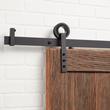 60" Karl Barn Door Hardware Kit with Soft Close - Black, , large image number 0