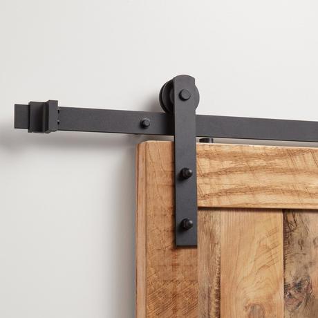 96" Dunkirk Barn Door Hardware Kit