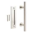Adleigh Sliding Barn Door Handle and Pull Set - Stainless Steel, , large image number 2