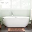 70" Boyce Acrylic Tub - Air Massage with Trim, , large image number 0
