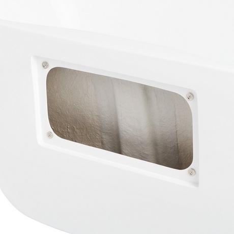 70" Boyce Acrylic Tub - Air Massage with Trim