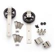 78" Ando Barn Door Hardware Kit - Stainless Steel, , large image number 1