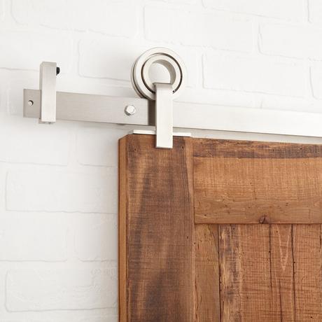 96" Karl Top-Mount Barn Door Hardware Kit