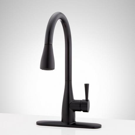Calverton Single-Hole Pull-Down Kitchen Faucet