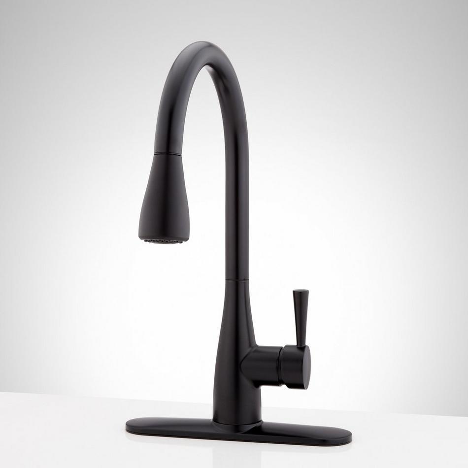 Calverton Single-Hole Pull-Down Kitchen Faucet, , large image number 1