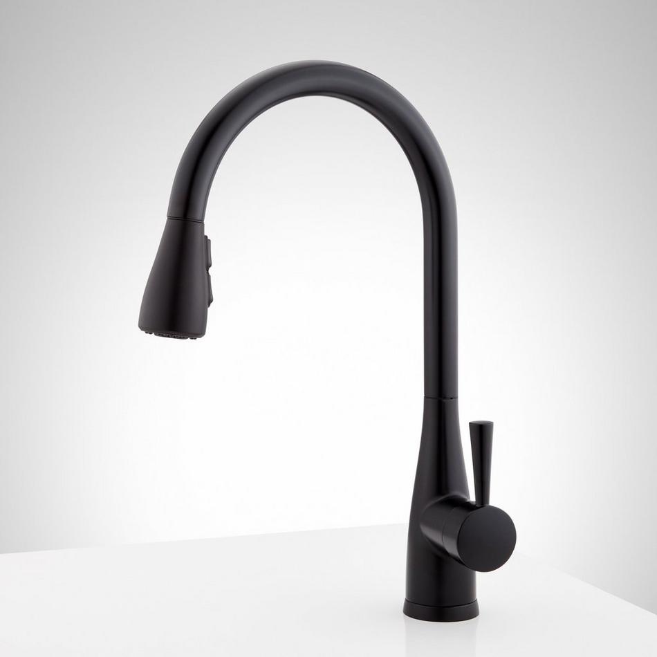Calverton Single-Hole Pull-Down Kitchen Faucet, , large image number 2