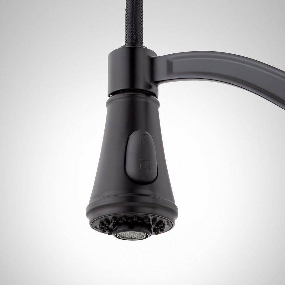 Caribana Single Handle Kitchen Faucet - Matte Black, , large image number 3