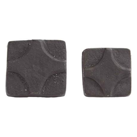 Hand-Forged Iron Square Crosshead Clavos - Set of 6
