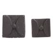 Hand-Forged Iron Square Tangent Clavos - Set of 6, , large image number 1