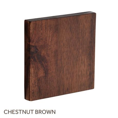 Wood Finish Sample - Chestnut Brown