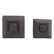 Hand-Forged Iron Square Plateau Clavos - Set of 6 - Large - Rust, , large image number 2