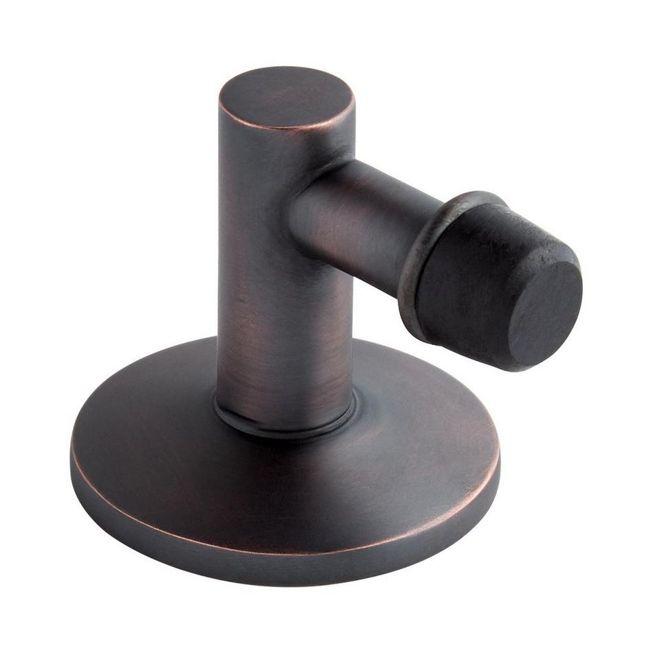 Howes Solid Brass Floor-Mount Door Stop