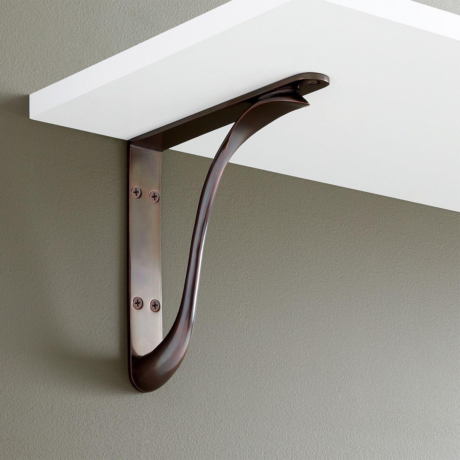 Oil Rubbed Bronze Shelf Bracket