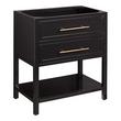 30" Robertson Console Vanity - Black - Vanity Cabinet Only, , large image number 0
