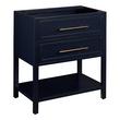 30" Robertson Console Vanity for Rectangular Undermount Sink - Midnight Navy Blue, , large image number 2