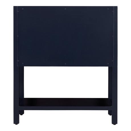 30" Robertson Console Vanity - Midnight Navy Blue - Vanity Cabinet Only