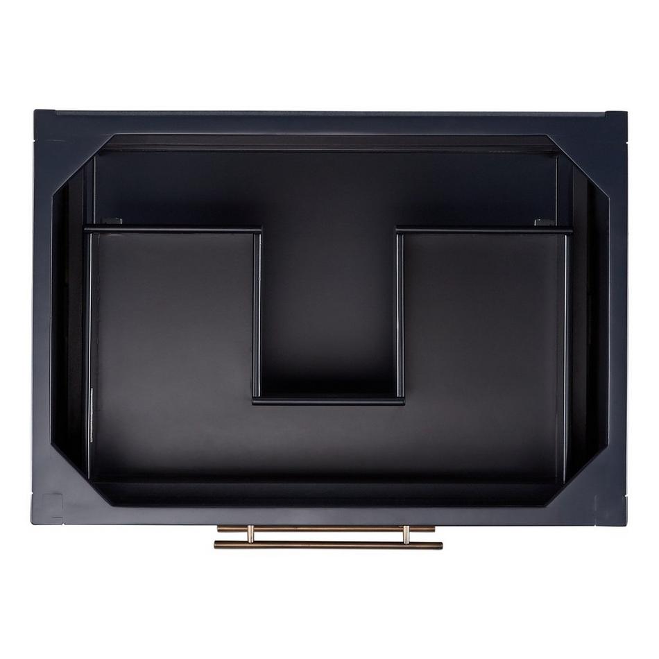30" Robertson Console Vanity - Midnight Navy Blue - Vanity Cabinet Only, , large image number 2
