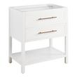 30" Robertson Console Vanity - Bright White - Vanity Cabinet Only, , large image number 0