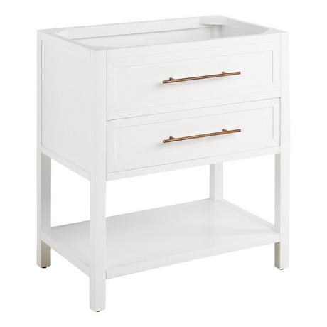 30" Robertson Console Vanity for Undermount Sink - Bright White