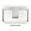 30" Robertson Console Vanity - Bright White - Vanity Cabinet Only, , large image number 2