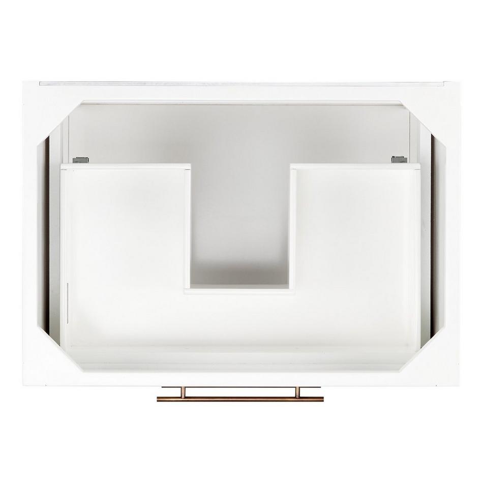 30" Robertson Console Vanity for Undermount Sink - Bright White, , large image number 4