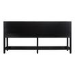 72" Robertson Console Vanity - Black - Vanity Cabinet Only, , large image number 3