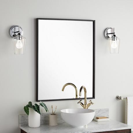 Dampier Rectangular Decorative Vanity Mirror