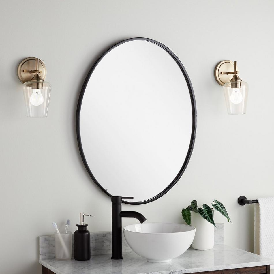 Amyr Oval Decorative Vanity Mirror, , large image number 0