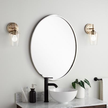 Sobb Round Decorative Vanity Mirror