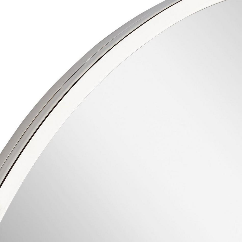 Amyr Oval Decorative Vanity Mirror - Polished Nickel, , large image number 2