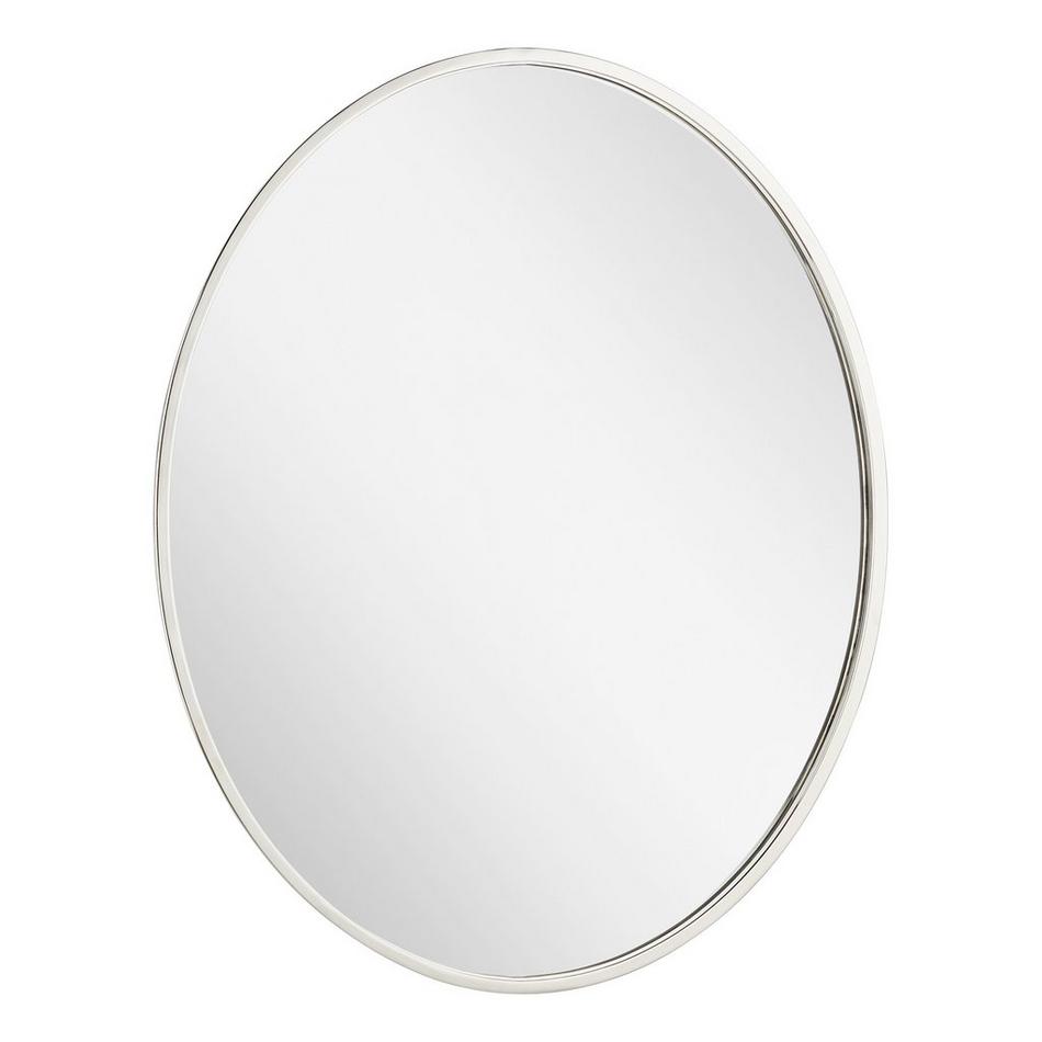 Amyr Oval Decorative Vanity Mirror - Polished Nickel, , large image number 1