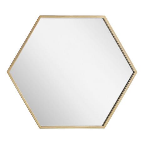 Sauma Hexagonal Decorative Vanity Mirror