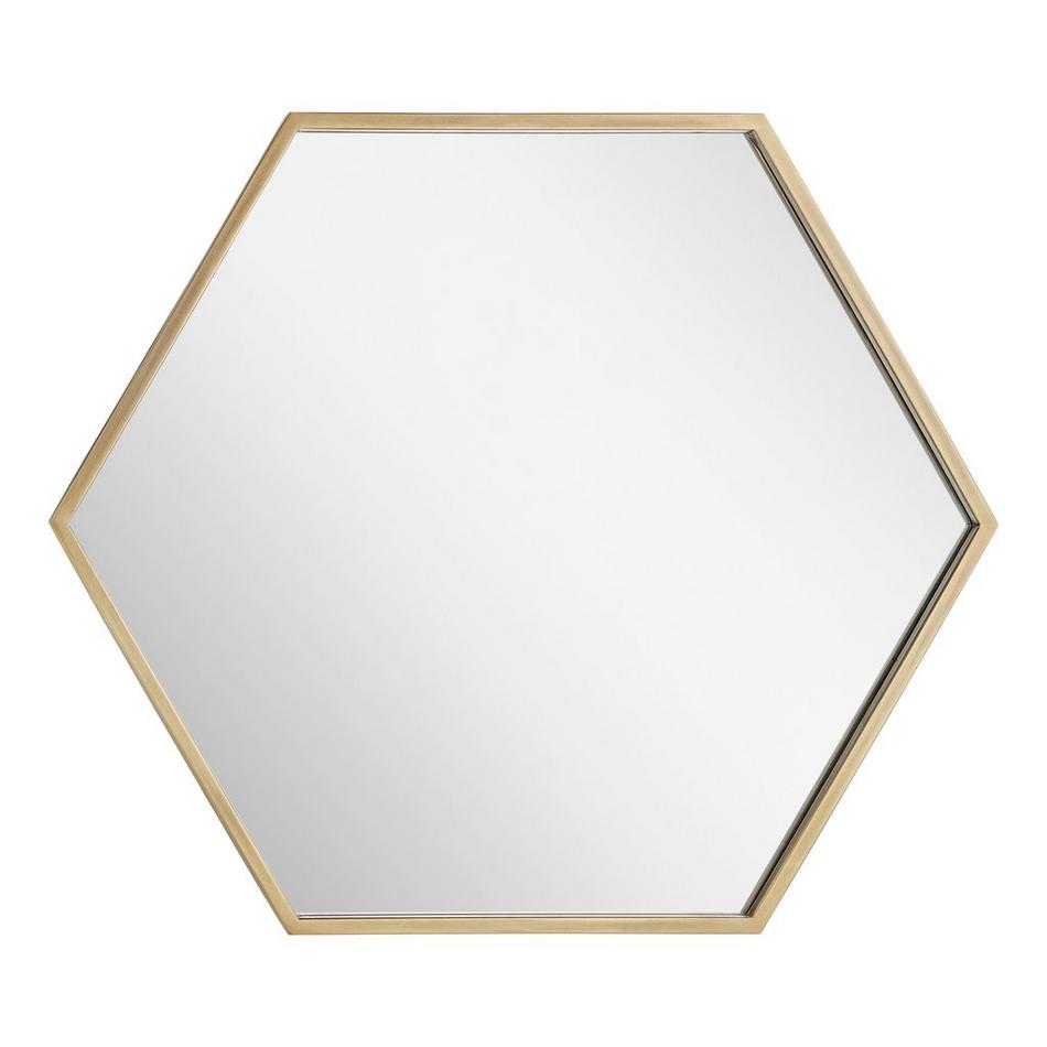 Sauma Hexagonal Decorative Vanity Mirror, , large image number 3