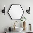 Sauma Hexagonal Decorative Vanity Mirror, , large image number 1