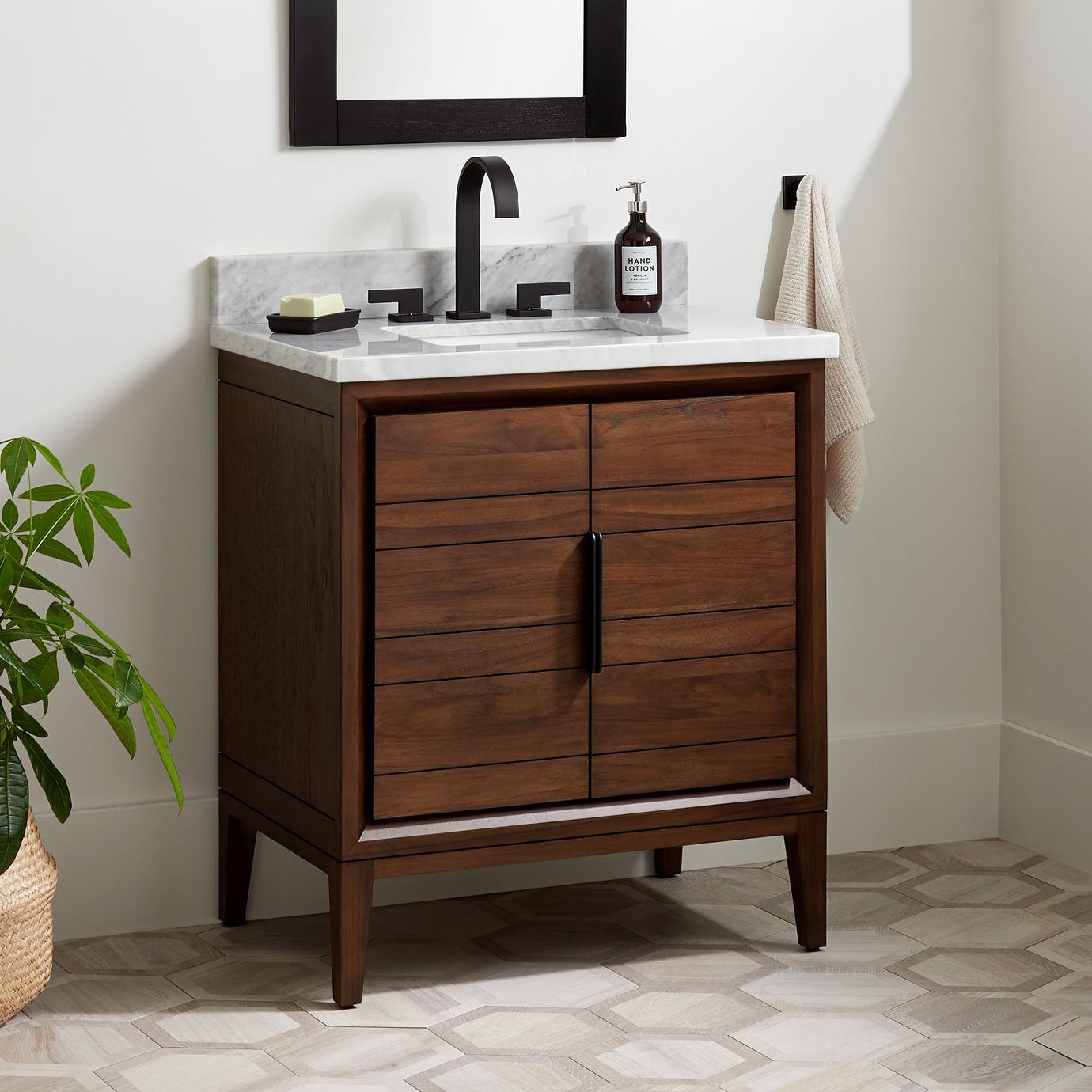 30" Celebration Vanity for Rectangular Undermount Sink Rustic Acacia