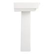 Pentero Pedestal Sink - White - Single-Hole, , large image number 2