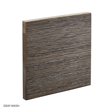 Wood Finish Sample In Gray Wash