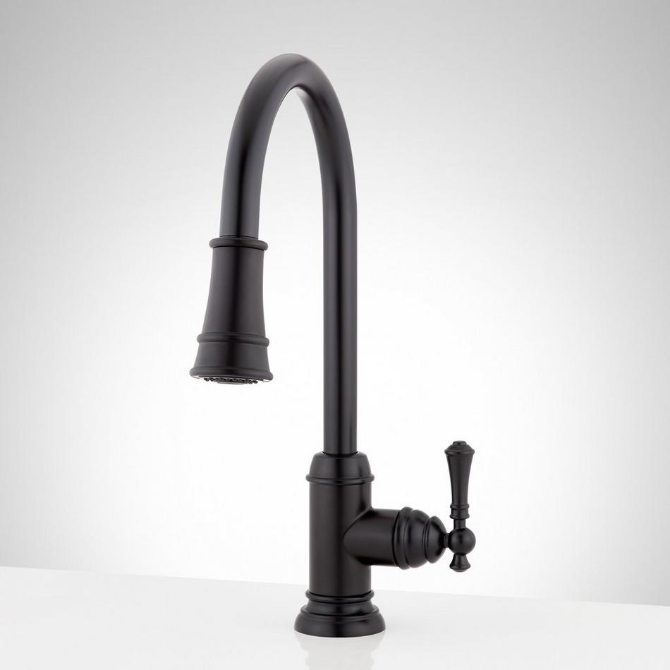 Amberley Single-Hole Pull-Down Kitchen Faucet, , large image number 5