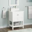 24" Olsen Console Vanity for Undermount Sink - Soft White, , large image number 1